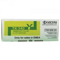 Kyocera TK-540Y Yellow Toner Cartridge 1T02HLAEU0