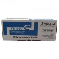 kyocera tk 540c cyan toner cartridge 1t02hlceu0