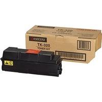Kyocera Laser Toner Cartridge Page Life 15000pp Black Ref TK320