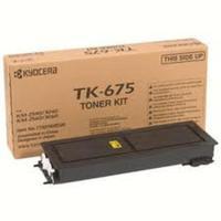 kyocera tk 675 original black toner cartridge