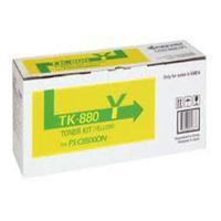 Kyocera TK-880Y Original Yellow Toner Cartridge