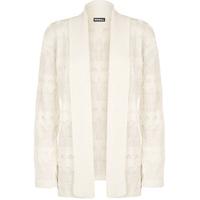 Kyla Knitted Open Cardigan - Cream