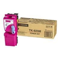 kyocera tk 820m magenta toner for fs c8100dn