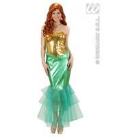L Ladies Womens Mermaid Costume Outfit for Sea Fairytale Fancy Dress Female UK 14-16