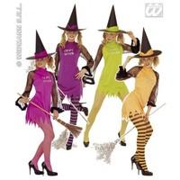 l ladies womens spicy witch costume outfit for halloween fancy dress f ...