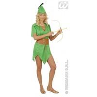 L Ladies Womens Princess of Thieves Dreamgirlz Costume Outfit for Robin Hood Middle Ages Medieval Fancy Dress Female UK 14-16