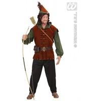 L Mens Robin of Sherwood Costume Outfit for Hood Middle Ages Medieval Fancy Dress Male UK 42-44 Chest