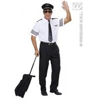 l mens pilot costume outfit for air crew fancy dress male uk 42 44 che ...