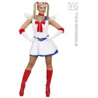L Ladies Womens Manga Sailor Costume Outfit for Sea Sailor Fancy Dress Female UK 14-16