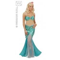 L Ladies Womens Mermaid Costume for Sea Fairytale Fancy Dress Female UK 14-16