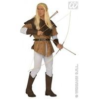 L Mens Elf Archer Costume for Fairytale Fancy Dress Male UK 42-44 Chest