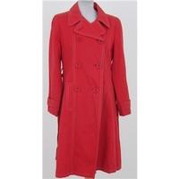 L K Bennett Size 12 red lightweight coat