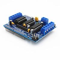 L293D Motor Control Shield Motor Drive Expansion Board for Arduino  Blue