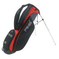 L8 Golf Stand Bag Charcoal/Red/Black 2015