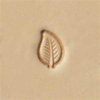 L954 Left Leaf Leather Stamp