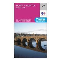 Landranger 29 Banff & Huntly, Portsoy & Turriff Map With Digital Version