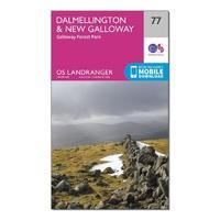 Landranger 77 Dalmellington & New Galloway, Galloway Forest Park Map With Digital Version