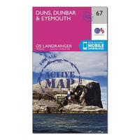 Landranger Active 67 Duns, Dunba...