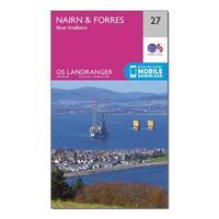 Landranger 27 Nairn & Forres, River Findhorn Map With Digital Version