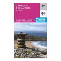 landranger 19 gairloch ullapool loch maree map with digital version