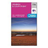 Landranger 116 Denbigh & Colwyn Bay Map With Digital Version