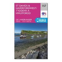 Landranger 157 St David\'s & Hav...