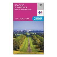 Landranger 175 Reading, Windsor, Henley-on-Thames & Bracknell Map With Digital Version