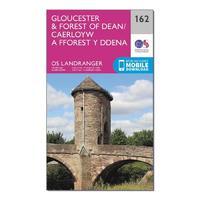 Landranger 162 Gloucester & Forest of Dean Map With Digital Version