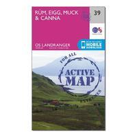 Landranger Active 39 Rum, Eigg &...