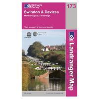 Landranger 173 Swindon & Devizes Map