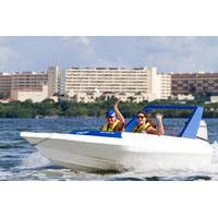 Lagoon Speed Boat Adventure and Snorkeling Tour in Cancun