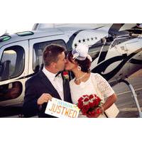 Las Vegas Night Flight Helicopter Wedding Ceremony