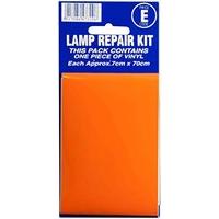 Lamp Repair Orange Sticker