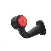 Lamp - L/h 10-30v LED Red/white 90 Deg Outline Marker & Reflex