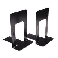 Large Deluxe Bookends Black Pack of 2