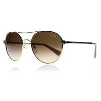 Lanvin SLN067 Gold 0300 53 Sunglasses Gold 300 53mm