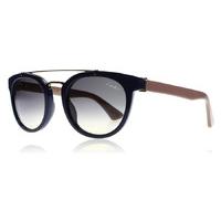 lanvin paris sln674m sunglasses blue beige 0v15 50mm