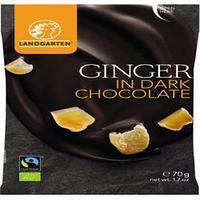Landgarten Ginger in Dark Chocolate 70g