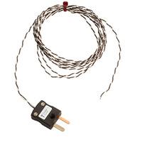Labfacility XE-3526-001 Type T 2M PTFE Fine Wire Thermocouple with...