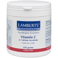 Lamberts Vitamin C Calcium Ascorbate 250g crystals