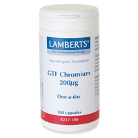 Lamberts GTF Chromium 200mcg 100 tablets