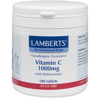Lamberts Vitamin C 1000mg with Bioflavonoids (180)
