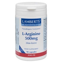 lamberts l arginine 1000mg 90 tablets