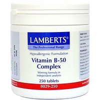 Lamberts Vitamin B-50 Complex 250 tablets