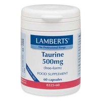 lamberts taurine 500mg 60