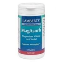 Lamberts MagAsorb - Magnesium 150mg 60 Tablets