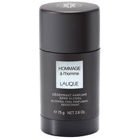 lalique hommage a lhomme alcohol free deodorant stick 75g