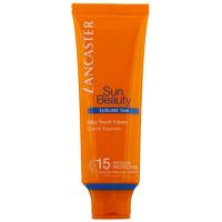 lancaster sun beauty silky touch cream radiant tan for the face spf15  ...