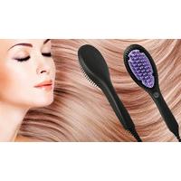 LaRoc Ceramic Electric Hair Straightening Brush
