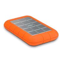 LaCie Rugged Triple External Hard Drive 500 GB Orange